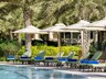 Pool and sunloungers