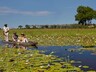 On the water