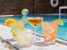 Poolside bar