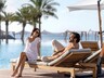 Couple at the pool
