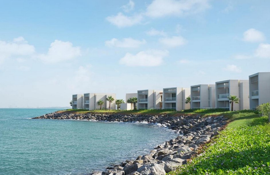 Seafront villas