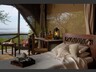 Inside tent