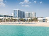 Hotel exterior and beach