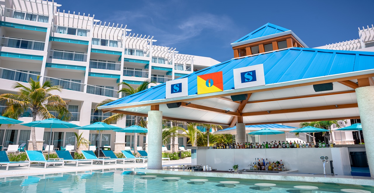 SOS Bar Swim-Up Bar (Stranded on a Sand Bar)