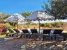 Pool and loungers