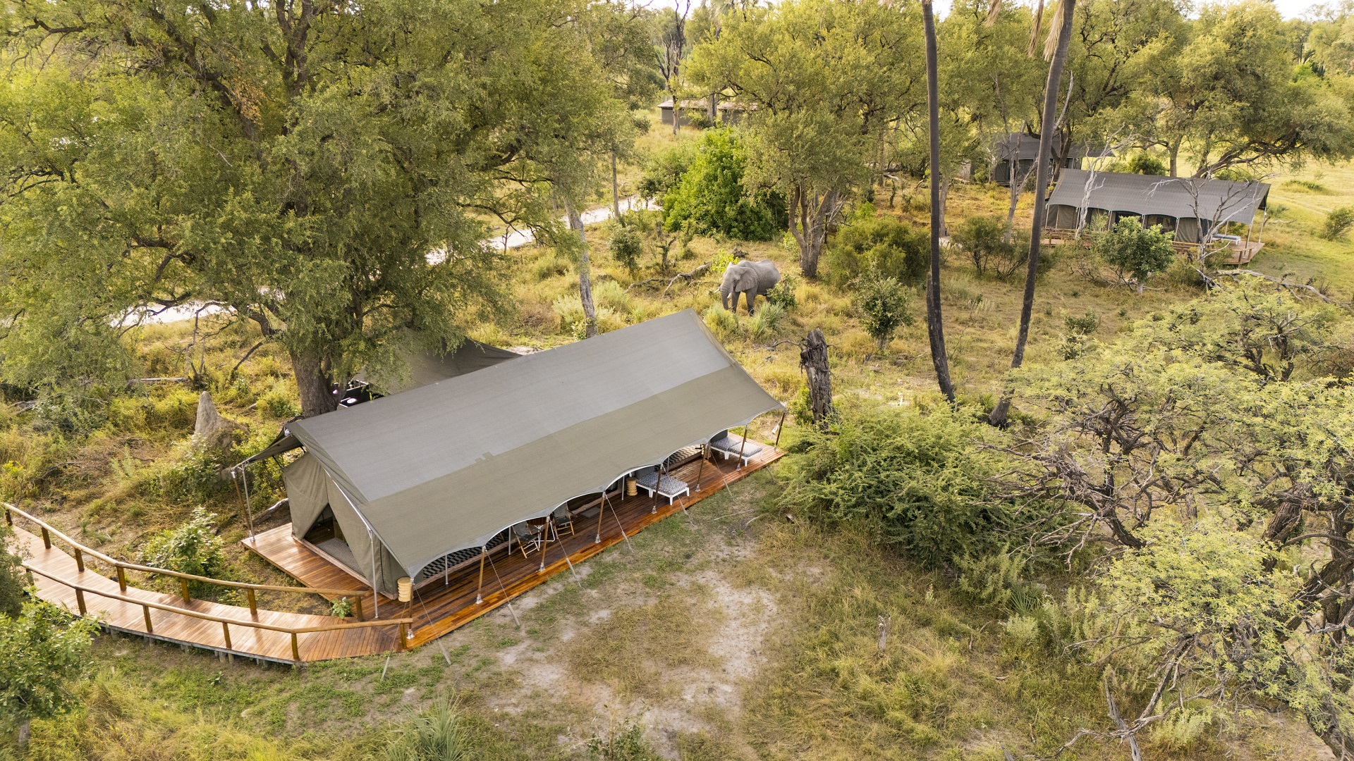 Tent exterior 1