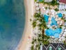 Pool and Beach Bird Eye View